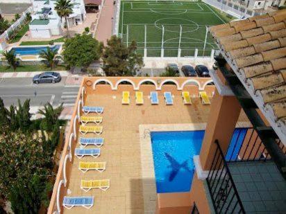 Amplia Vivienda New Para12 Pers A 4 Min Caminando De Playa Con Terraza, Piscina Com, Wifi, Ventiladores De Techo, Lavavajillas Roquetas de Mar Exterior photo